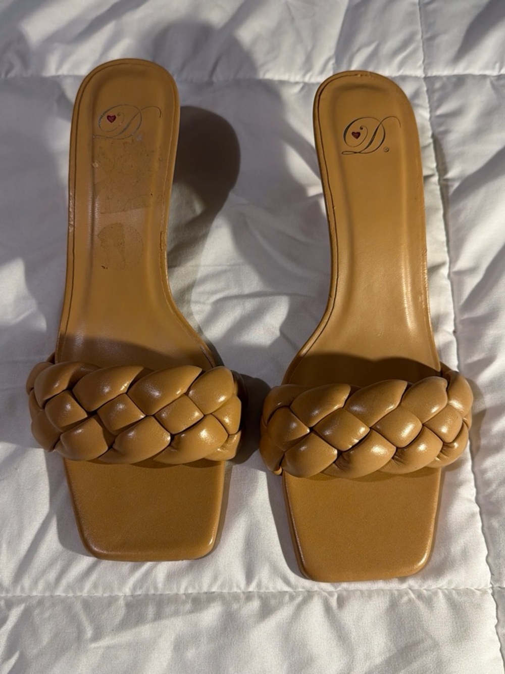 Dream Pairs Braided Kitten Heel